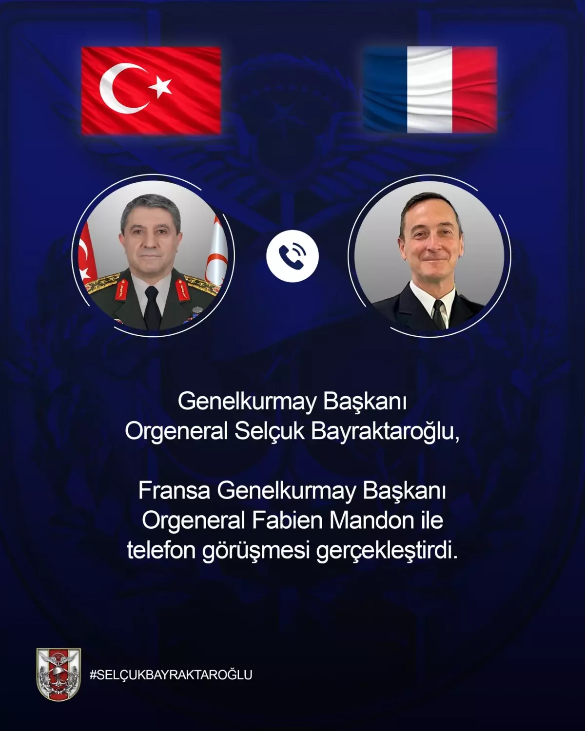 Bayraktaroğlu ve Mandon Görüştü