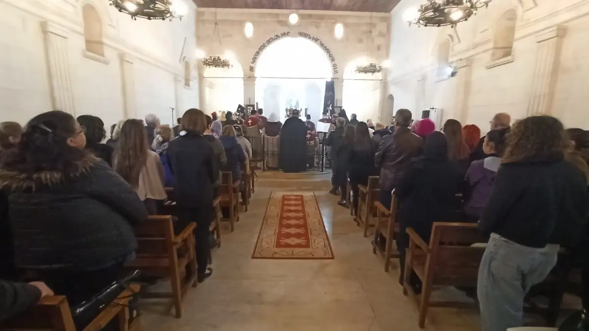 İskenderun\'daki Ermeni Kilisesi\'nde \'40 Şehitleri Anma\' Ayini Düzenlendi