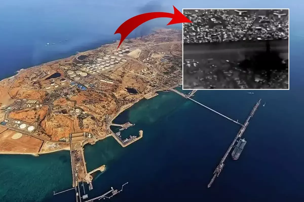 İşte Hark Adası\'nın vurulduğu anlar! Üst üste tam 15 patlama