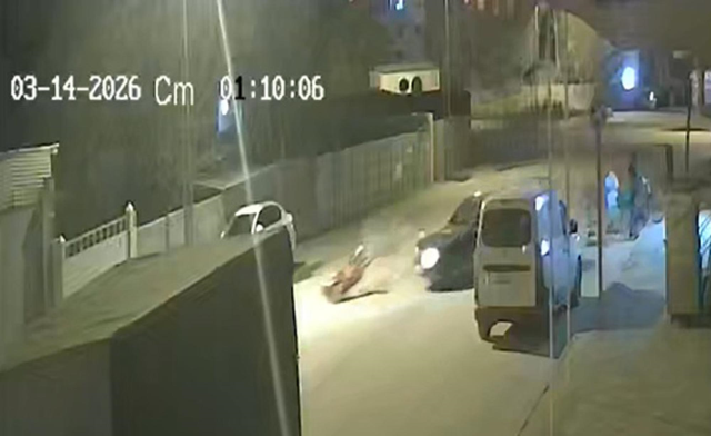 Polisten kaçarken aracıyla belediye işçisinin motosikletine çarptı; başkanın oğlu çıktı