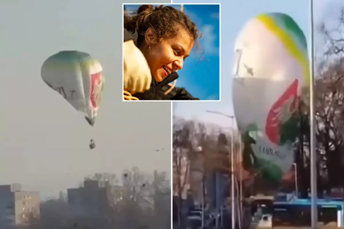 Sıcak hava balonu faciası! Şampiyon pilot sepetten fırlayıp öldü