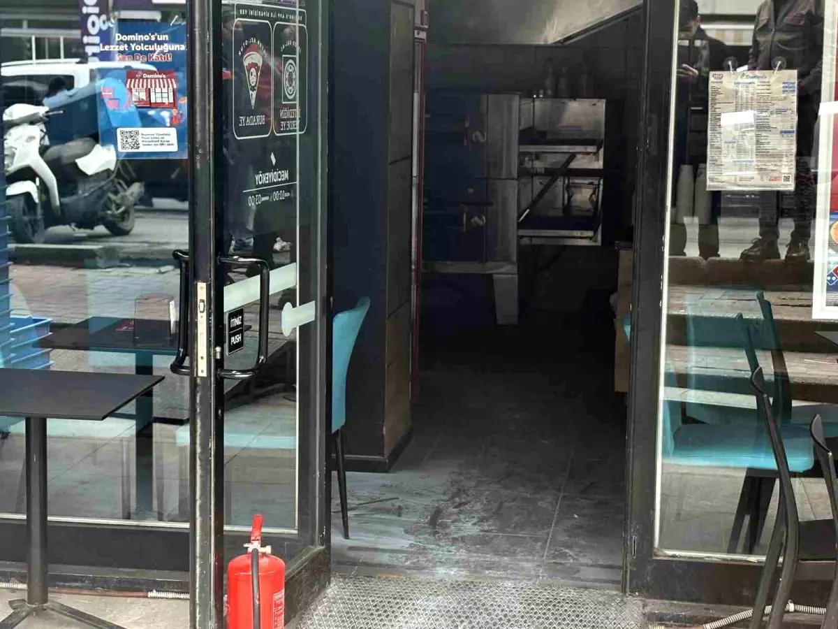 Şişli\'de Restoranda Yangın