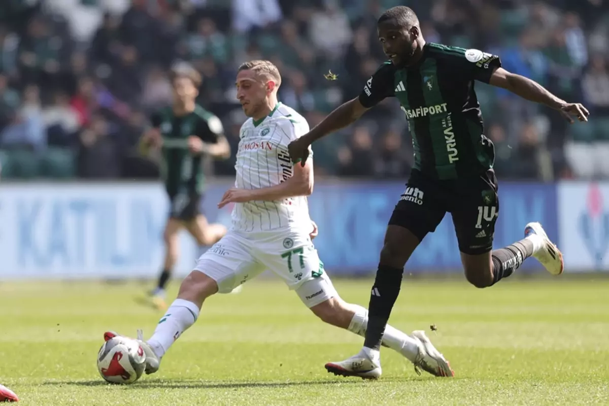 Son anlarda muhteşem geri dönüş! Konyaspor, Kocaeli deplasmanında 90+4\'te kazandı