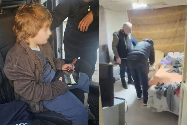 Türk babanın Alman sevgilisinden kaçırdığı çocuk, 7 yıl boyunca tutulduğu harabe evde bulundu