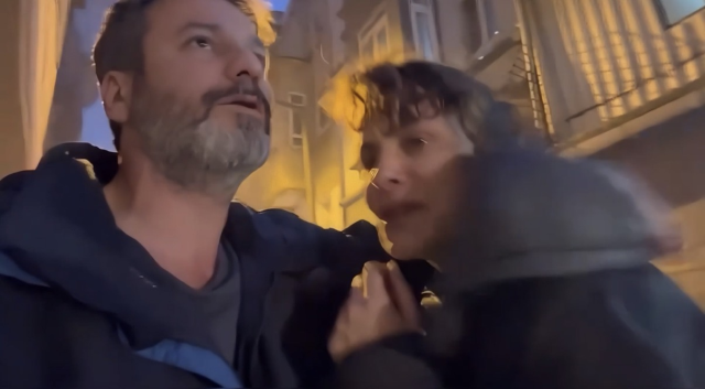 Daire alev alev yandı, ünlü oyuncu son anda kurtuldu: Kedilerimizi alıp hemen çıktık