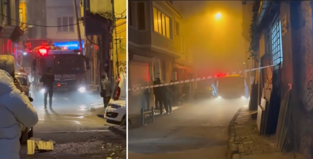 Daire alev alev yandı, ünlü oyuncu son anda kurtuldu: Kedilerimizi alıp hemen çıktık