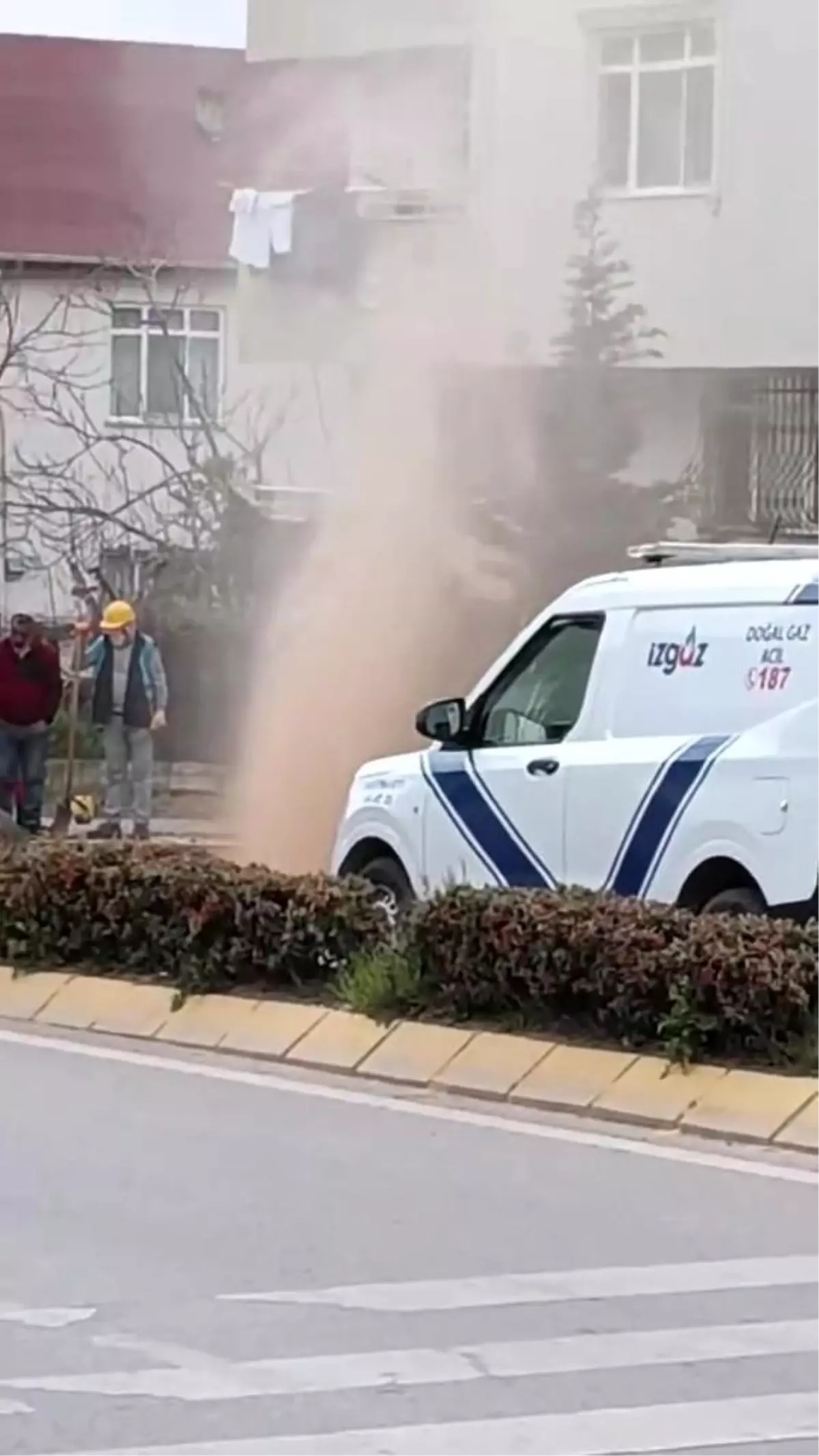 Kocaeli\'de Doğalgaz Sızıntısı Paniğe Neden Oldu