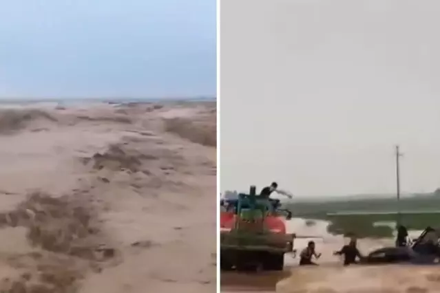 Görüntüler korkunç! Mardin’i sel vurdu