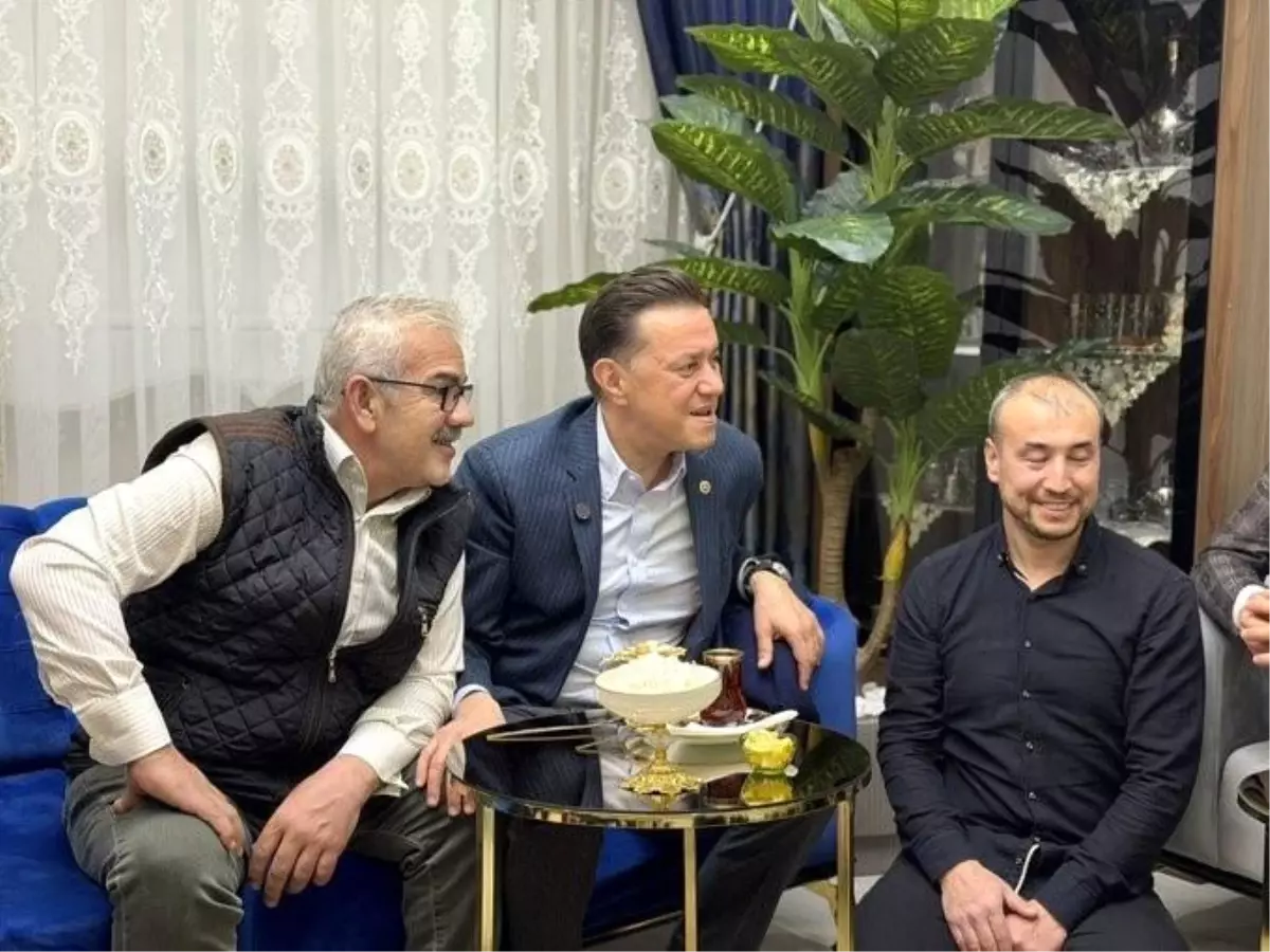 Hatipoğlu Muttalip Mahallesi\'nde hemşehrileriyle buluştu