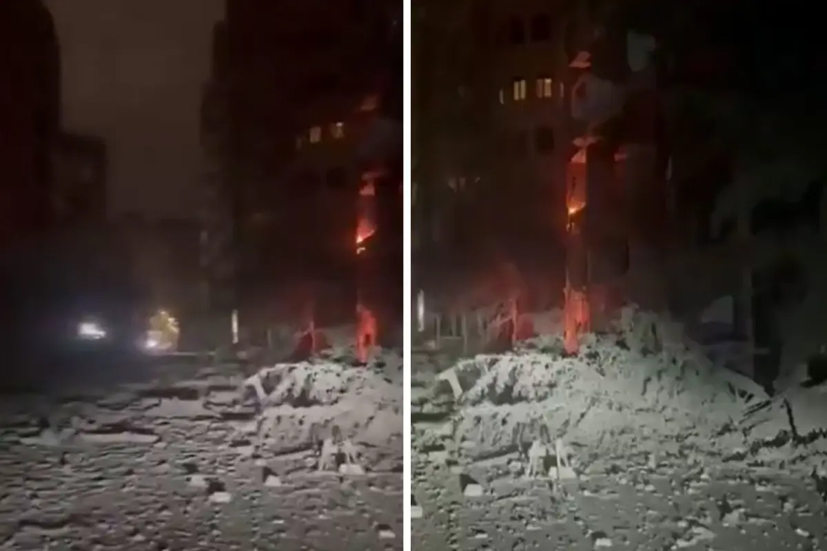 İsrail, Lübnan\'da Başbakanlık binasının hemen yanını vurdu