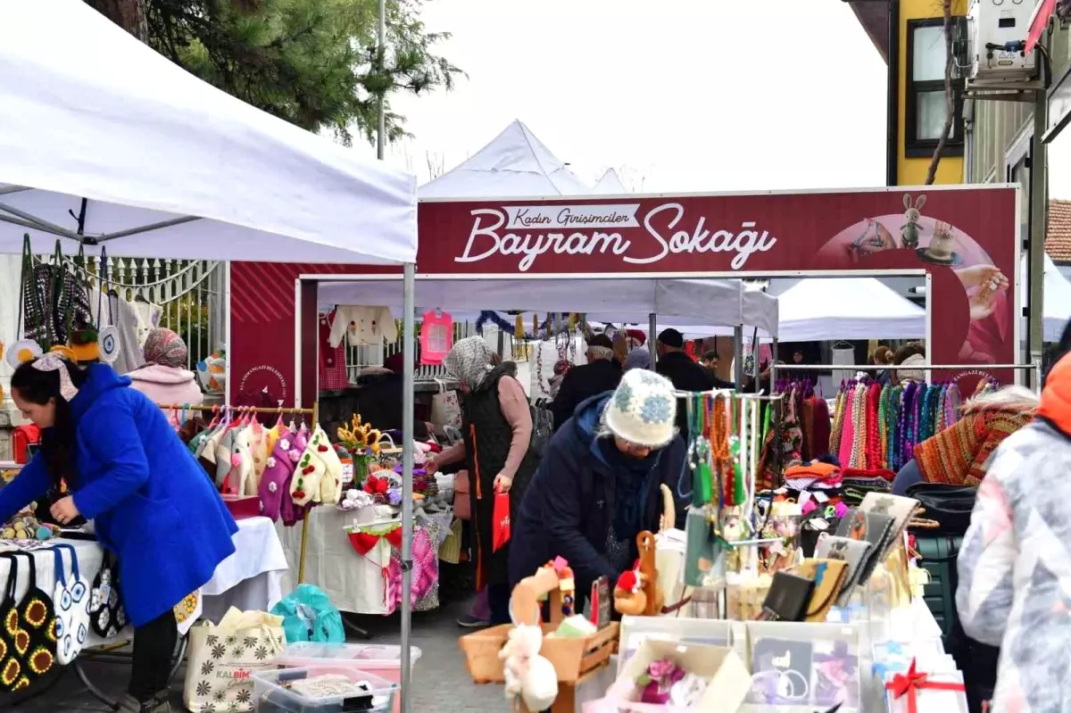 Kadın girişimciler \'Bayram Sokağı\' kapılarını açtı