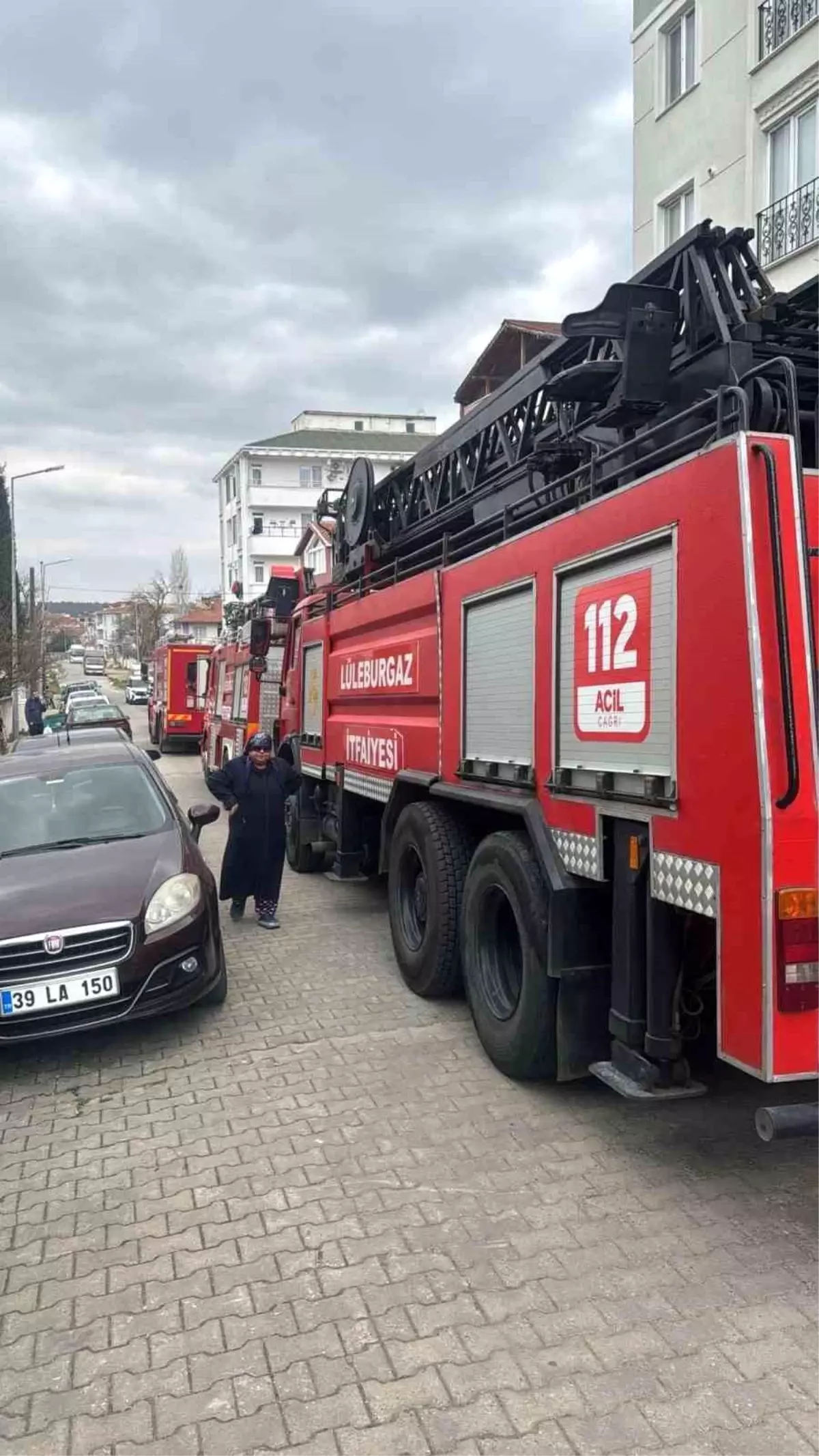 Kurutma Makinesinden Duman Paniği