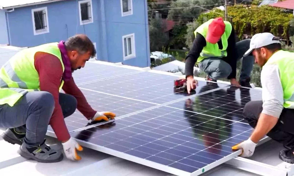 Muğla Büyükşehir, GES\'lerden 17 milyon kW elektrik üretti