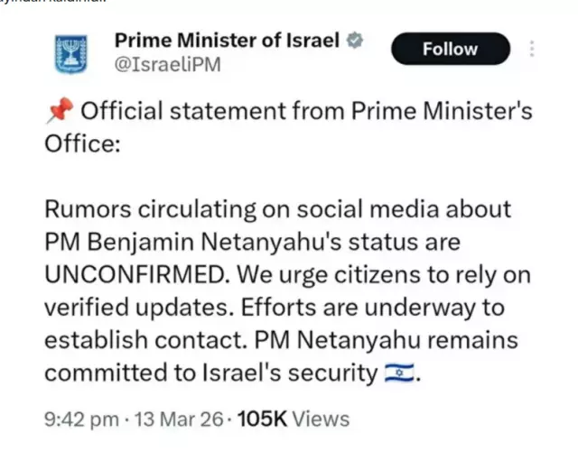 Netanyahu öldü mü? İddialara cevap geldi