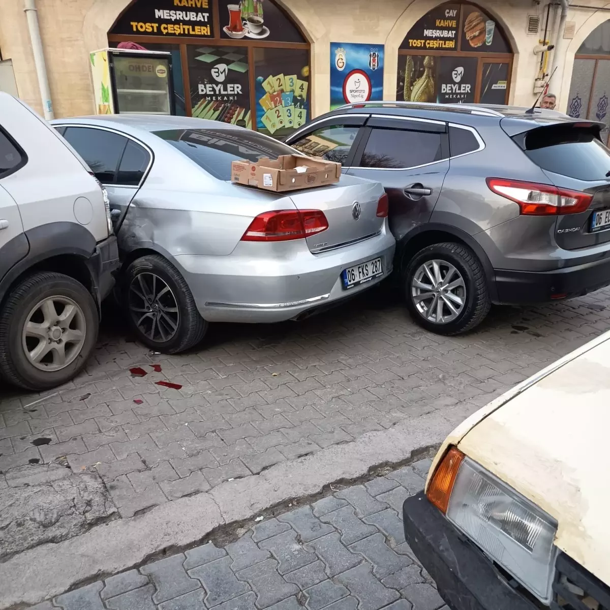 Beypazarı\'nda Otopark Kazası