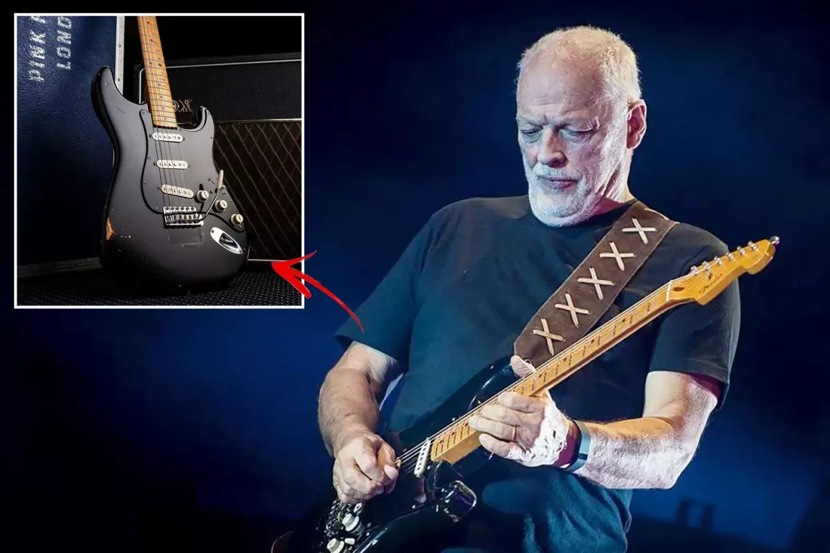 Pink Floyd\'un efsane gitarı tarihi rakama satıldı! Dünyanın en pahalısı oldu