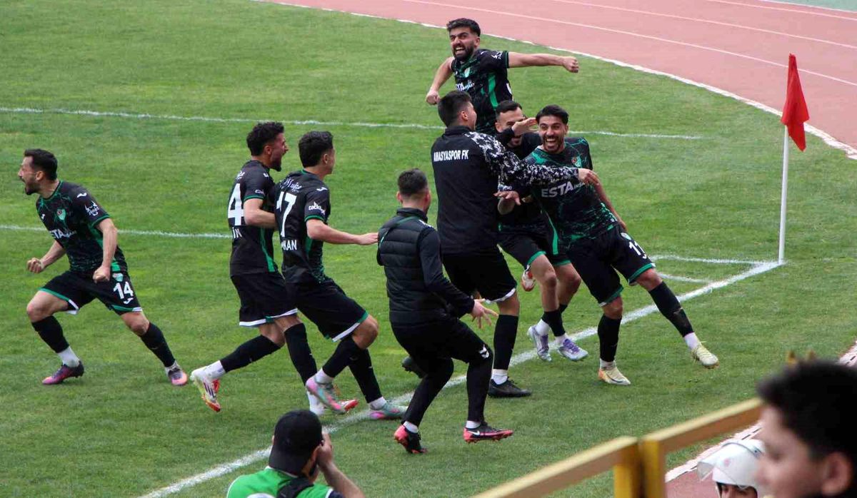 Amasyaspor\'dan Son Dakika Zaferi