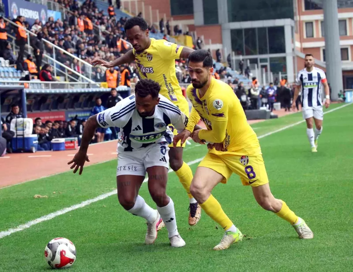 Kasımpaşa-Eyüspor Maçı Golsüz Başladı