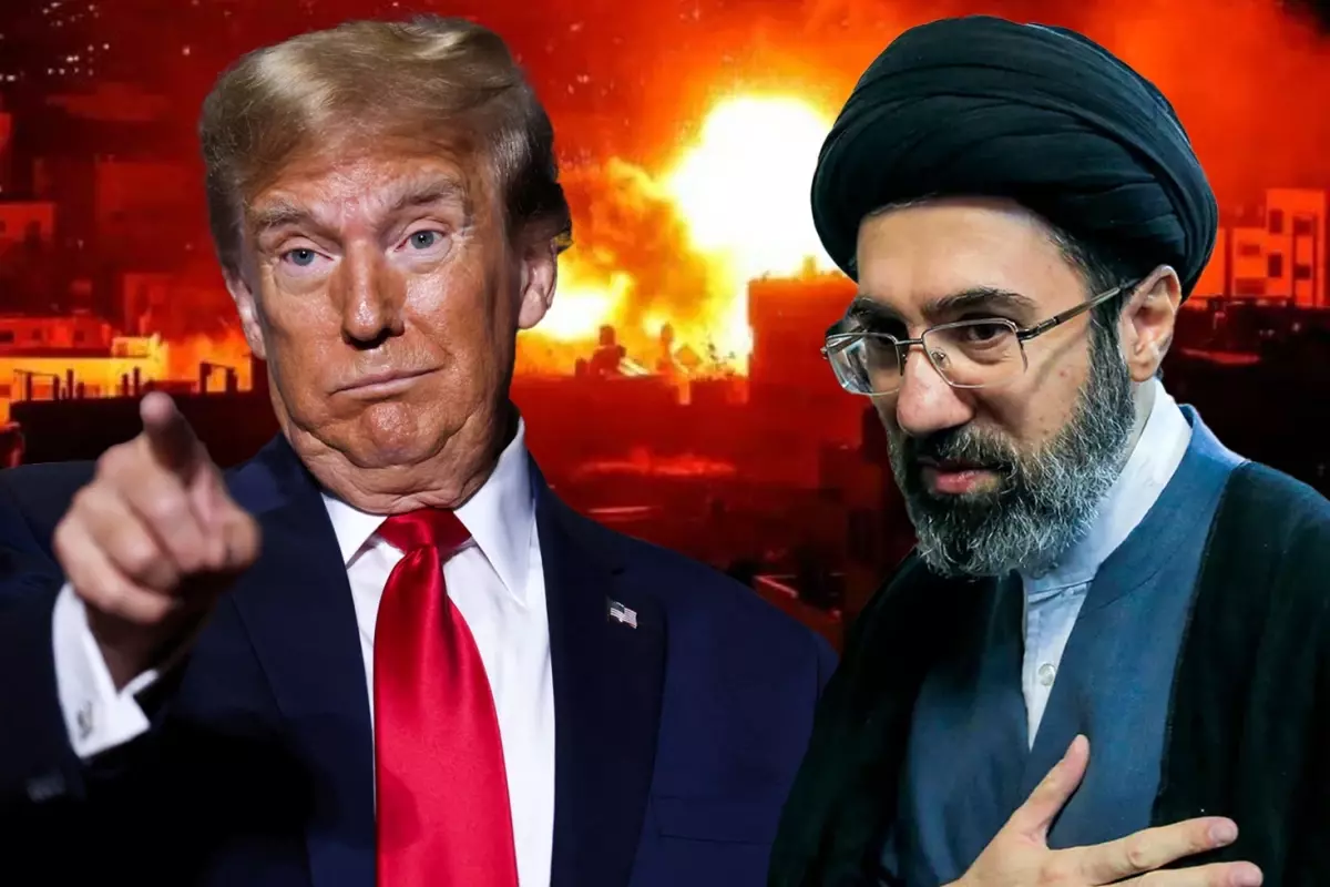 Trump\'tan Mücteba Hamaney\'e çağrı: Eğer hayattaysan teslim ol