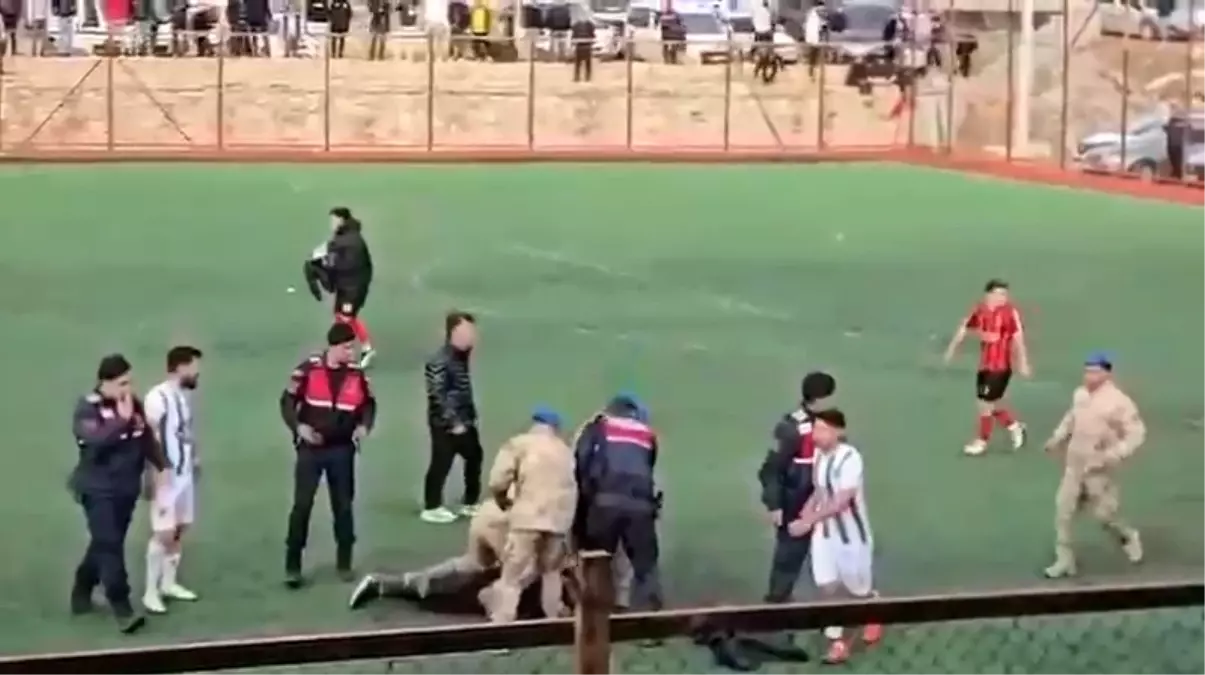 Amatör Lig Maçında Kavga Çıktı