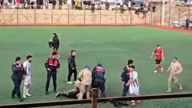 Amatör Lig Maçında Kavga Çıktı