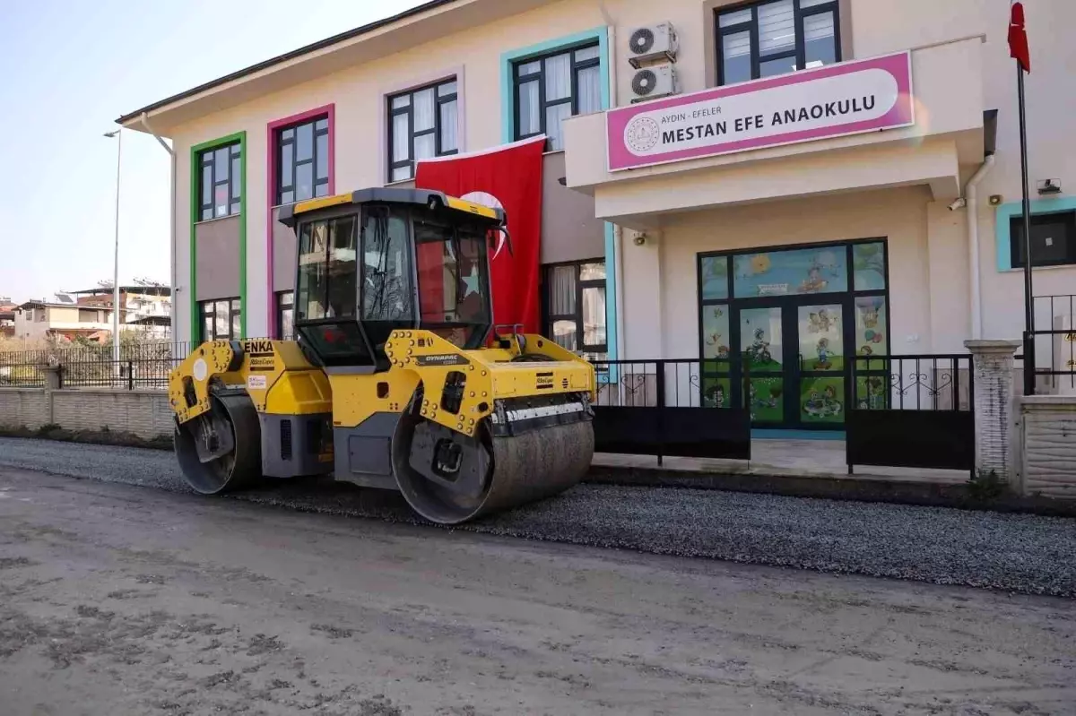 Efeler Belediyesi\'nden Umurlu\'da yol çalışması