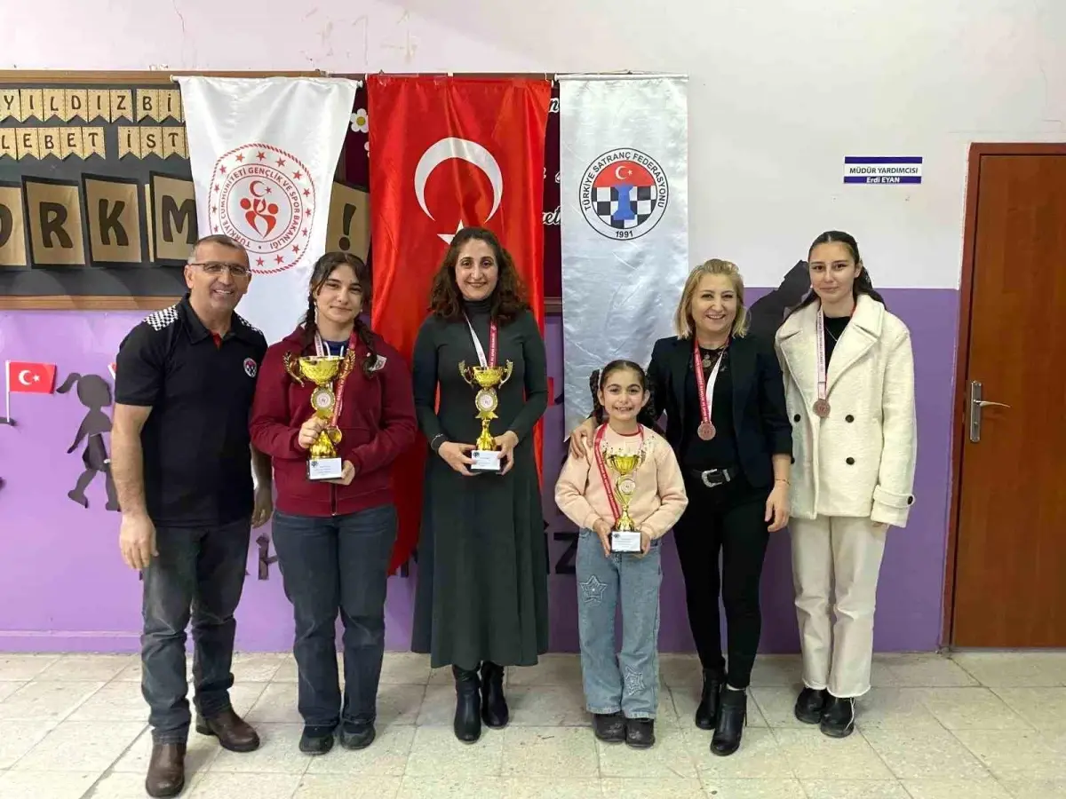 Kars Kadınlar Satranç Turnuvası Sonuçlandı