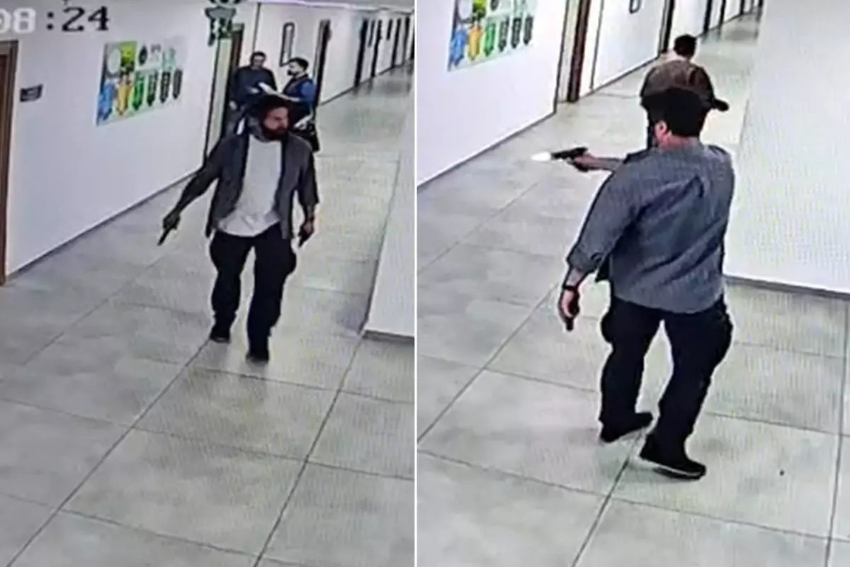 Kaymakamlık saldırganı katliama gelmiş! Görüntülerdeki detaya dikkat