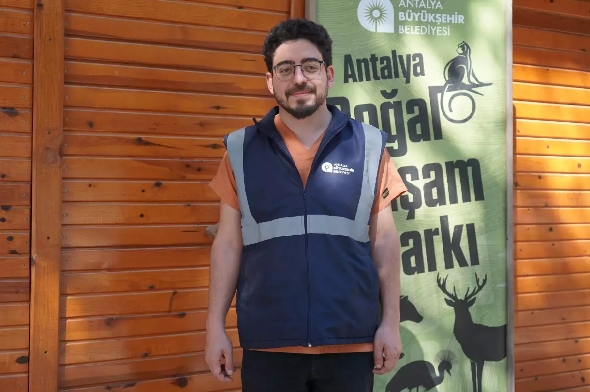 Antalya Doğal Yaşam Parkı\'nda Yavru Keçi ve Koyunlar