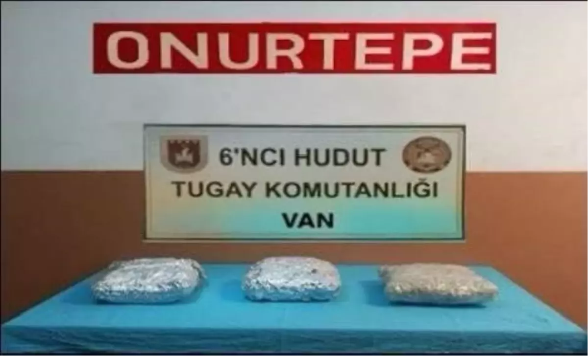 Van\'da 4 Kilo Uyuşturucu Ele Geçirildi
