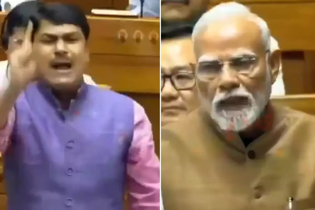 Muhalif vekilden Modi\'yi yerin dibine sokan sözler