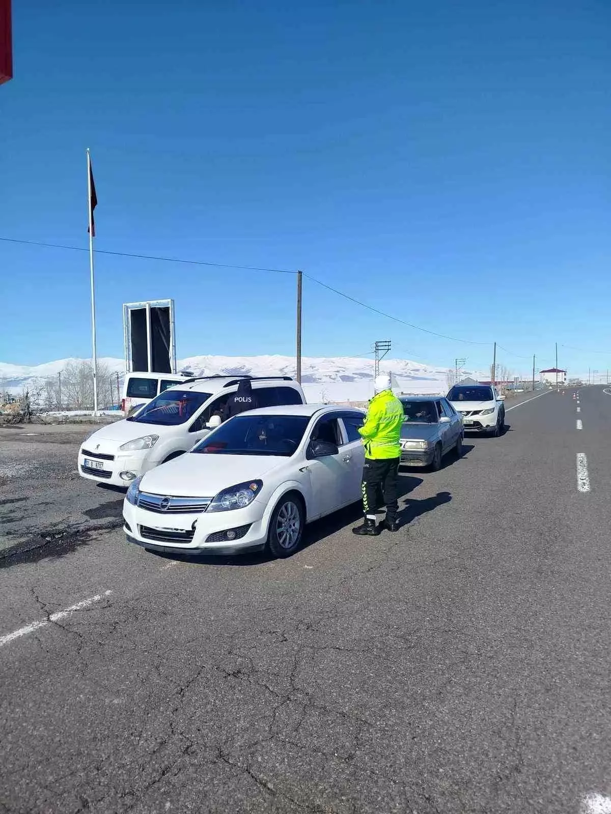 Patnos\'ta Bayram Öncesi Trafik Denetimi