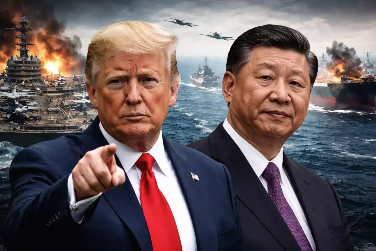 Savaşta bir ilk! Trump, Çin\'in kapısını çalıp resti çekti