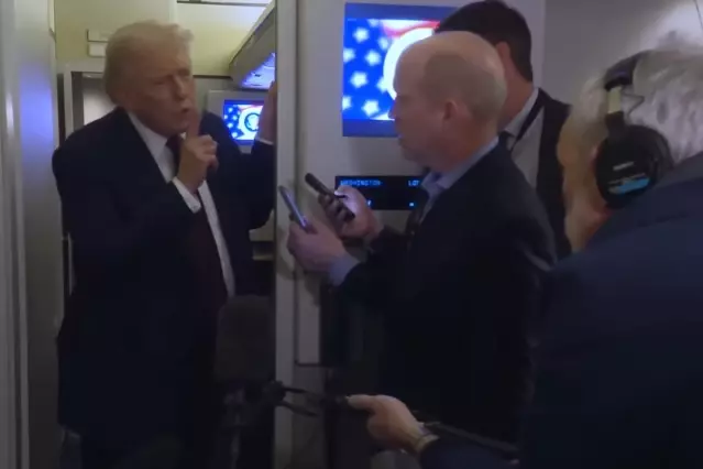 Trump’ı kızdıran “savaş” sorusu: Çok sinir bozucu bir insansın