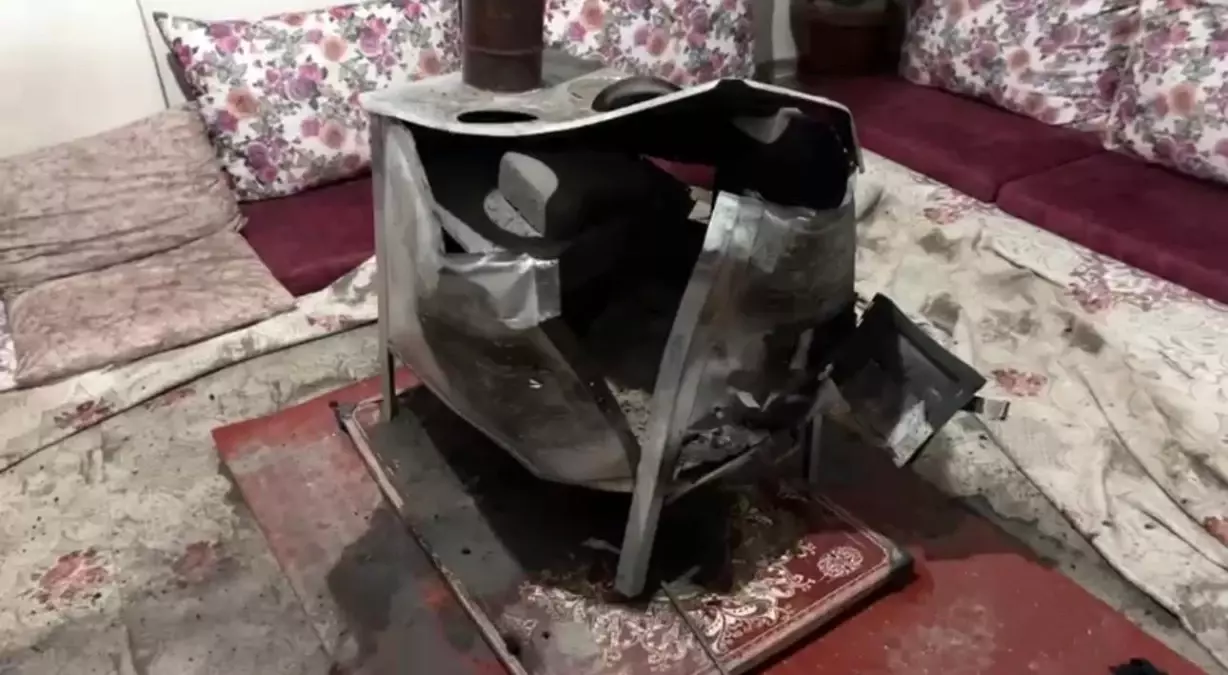 Yüksekova\'da Sobadan Patlama: Maddi Hasar