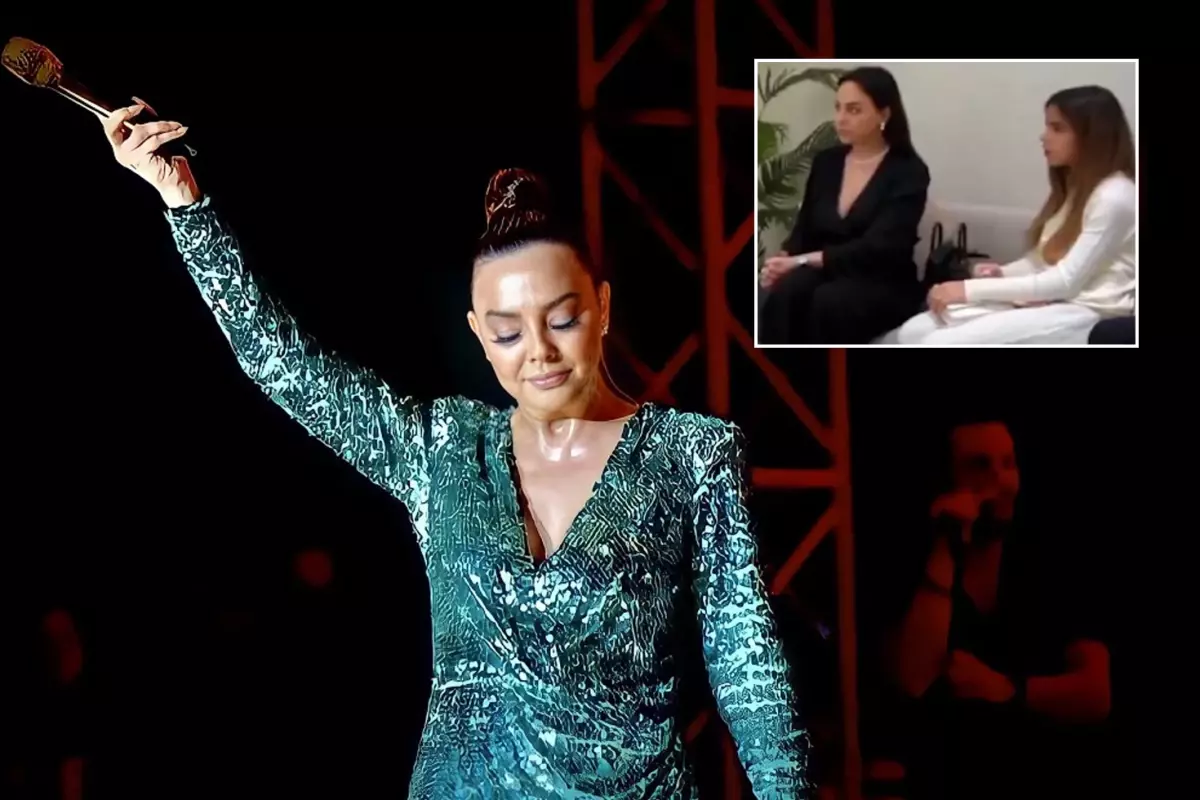 Anne refleksi! Ebru Gündeş kızını özel uçakla getirdi