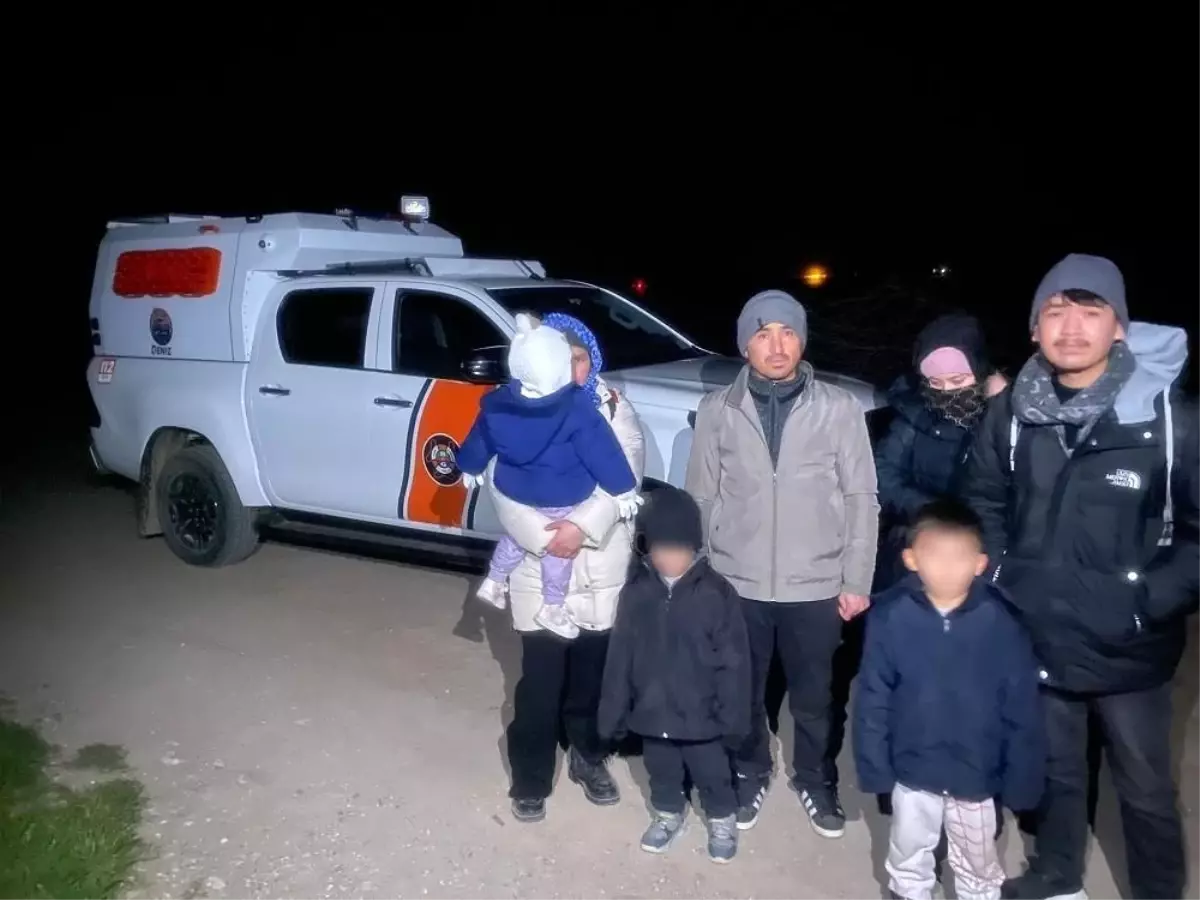 Ayvacık\'ta 7 Kaçak Göçmen Yakalandı