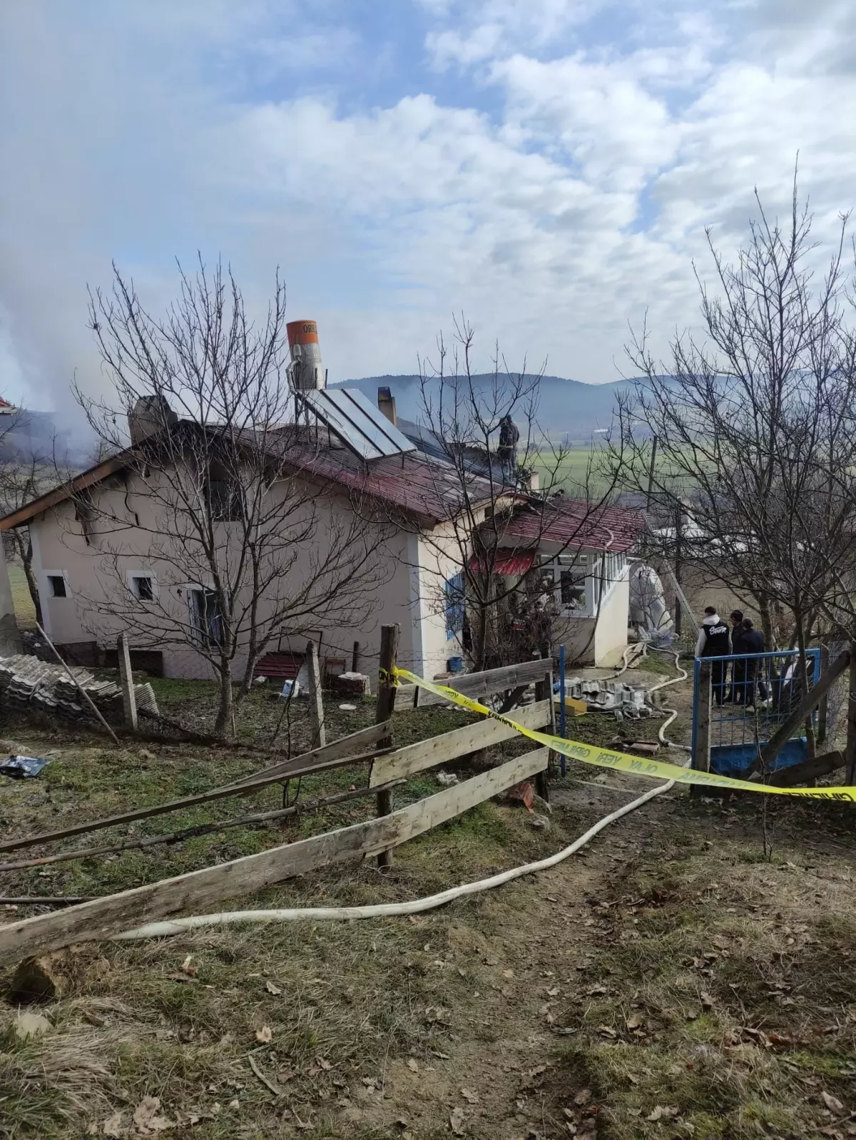 Eflani\'de Yangın: 1 Ölü, 1 Yaralı