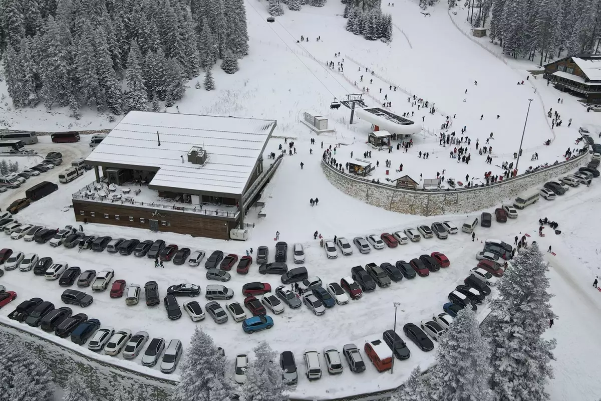 Ilgaz Dağı, bayram tatilinde kayak severleri ağırlayacak