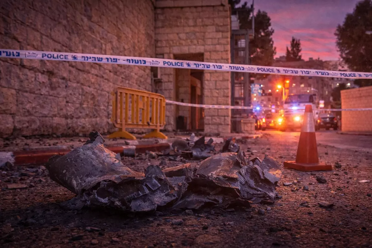 İran\'dan füze misillemesi: Şarapneller İsrail Başbakanlık Ofisi\'nin yakınına düştü