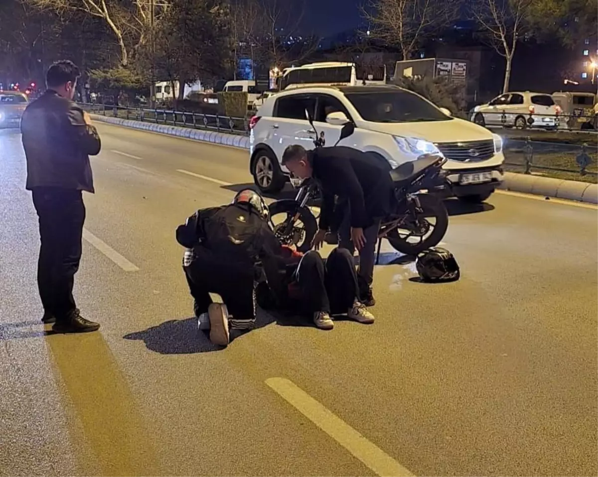 Eskişehir\'de Motosiklet Kazası