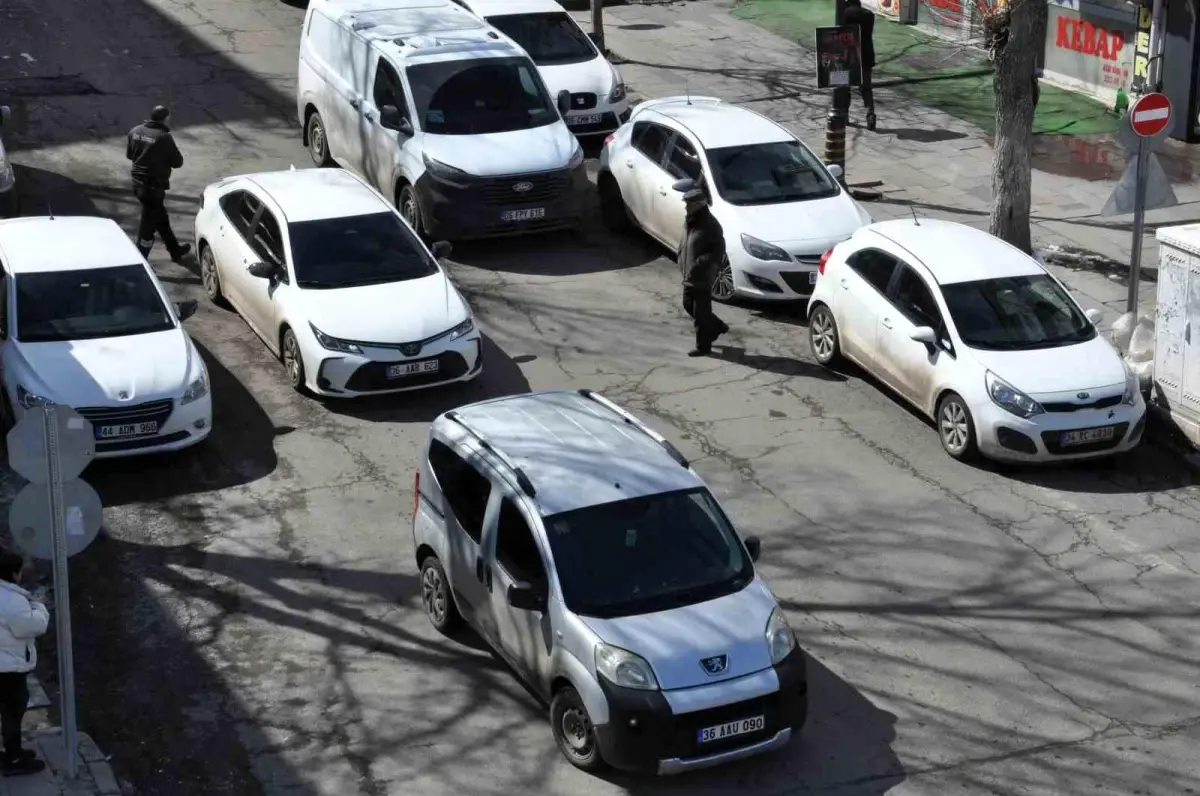 Kars\'ta Araç Sayısı 55 Bin 158\'e Ulaştı