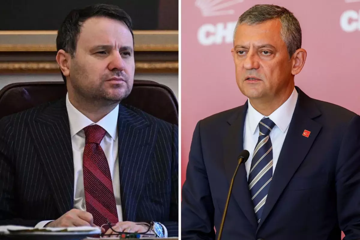 Polemik büyüyor! Bakan Gürlek\'e CHP lideri Özel\'den yanıt