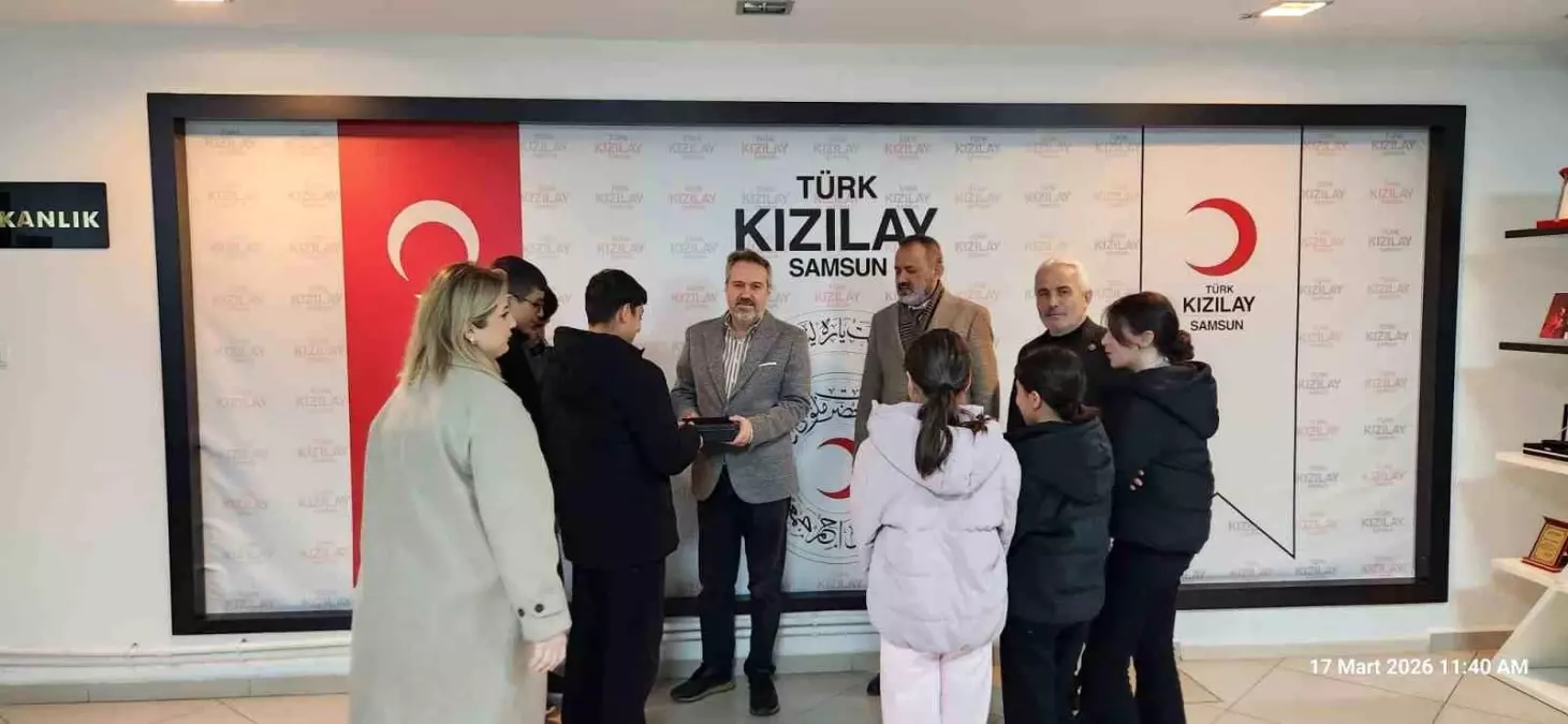 Samsunlu Çocuklardan Gazze\'ye Destek