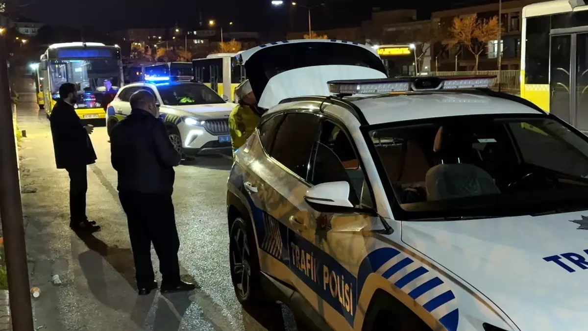 Alkollü Şoför Yolcuları Tehdit Etti