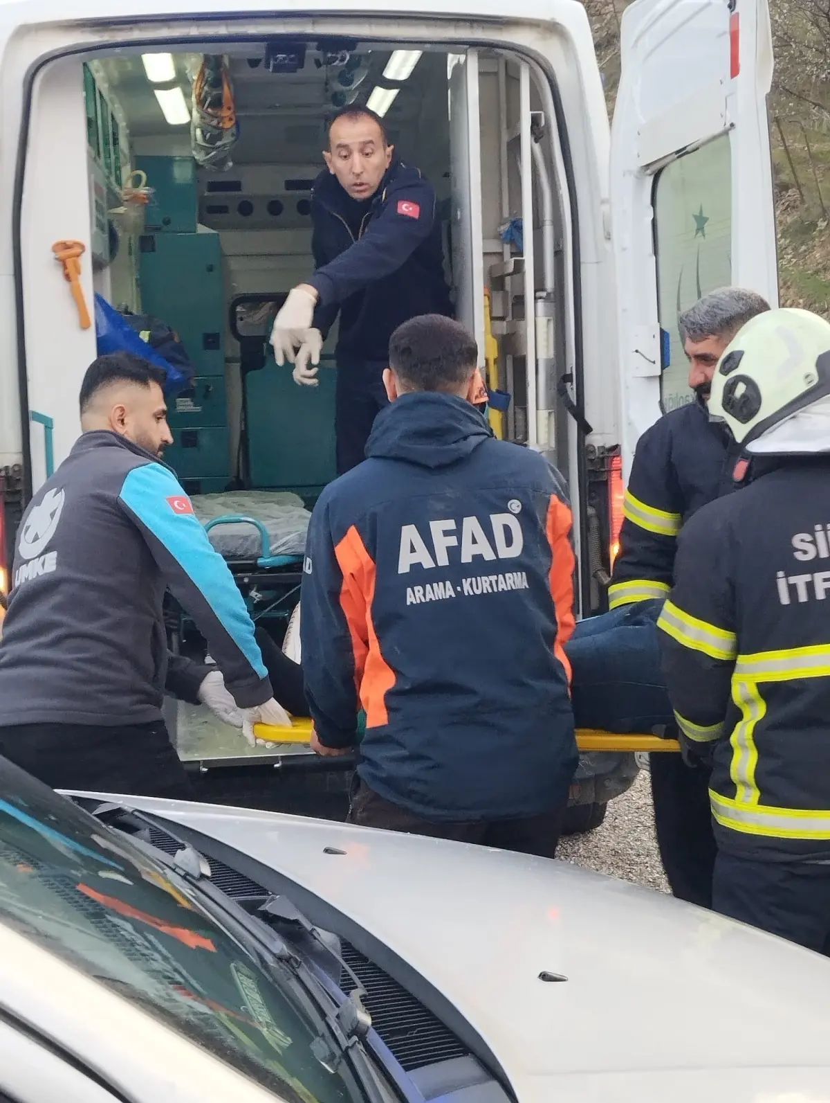 Siirt\'te feci kaza: Baba ve kızı hayatını kaybetti