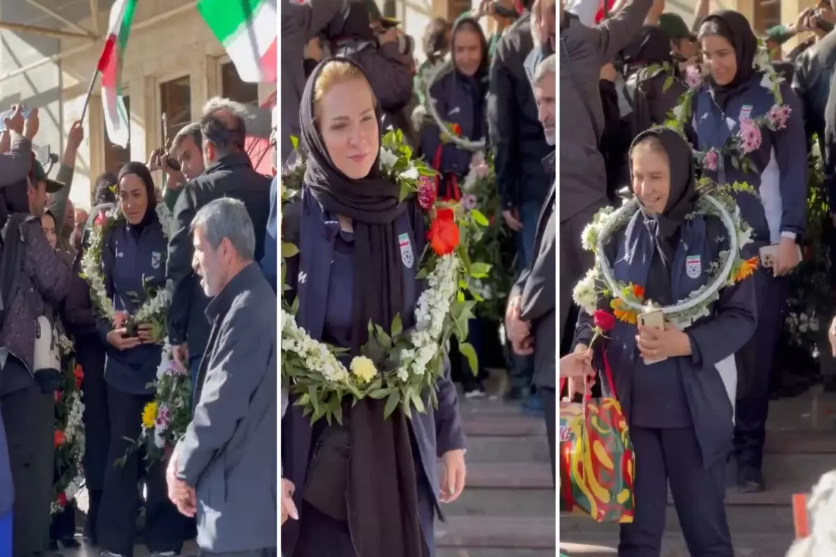 İran kadın futbol takımı Türkiye üzerinden ülkelerine döndü