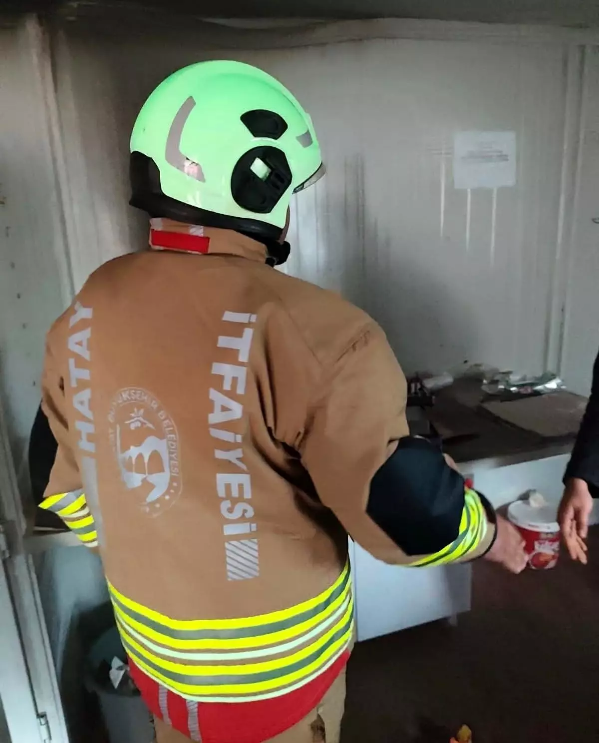 Kumlu\'da ev yangını