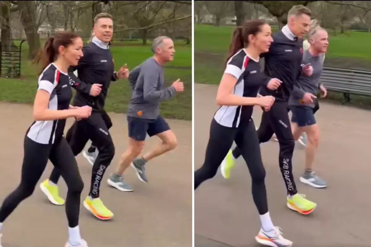 Londra\'da alışılmışın dışında buluşma: Finlandiya ve Kanada liderleri sabah koşusunda