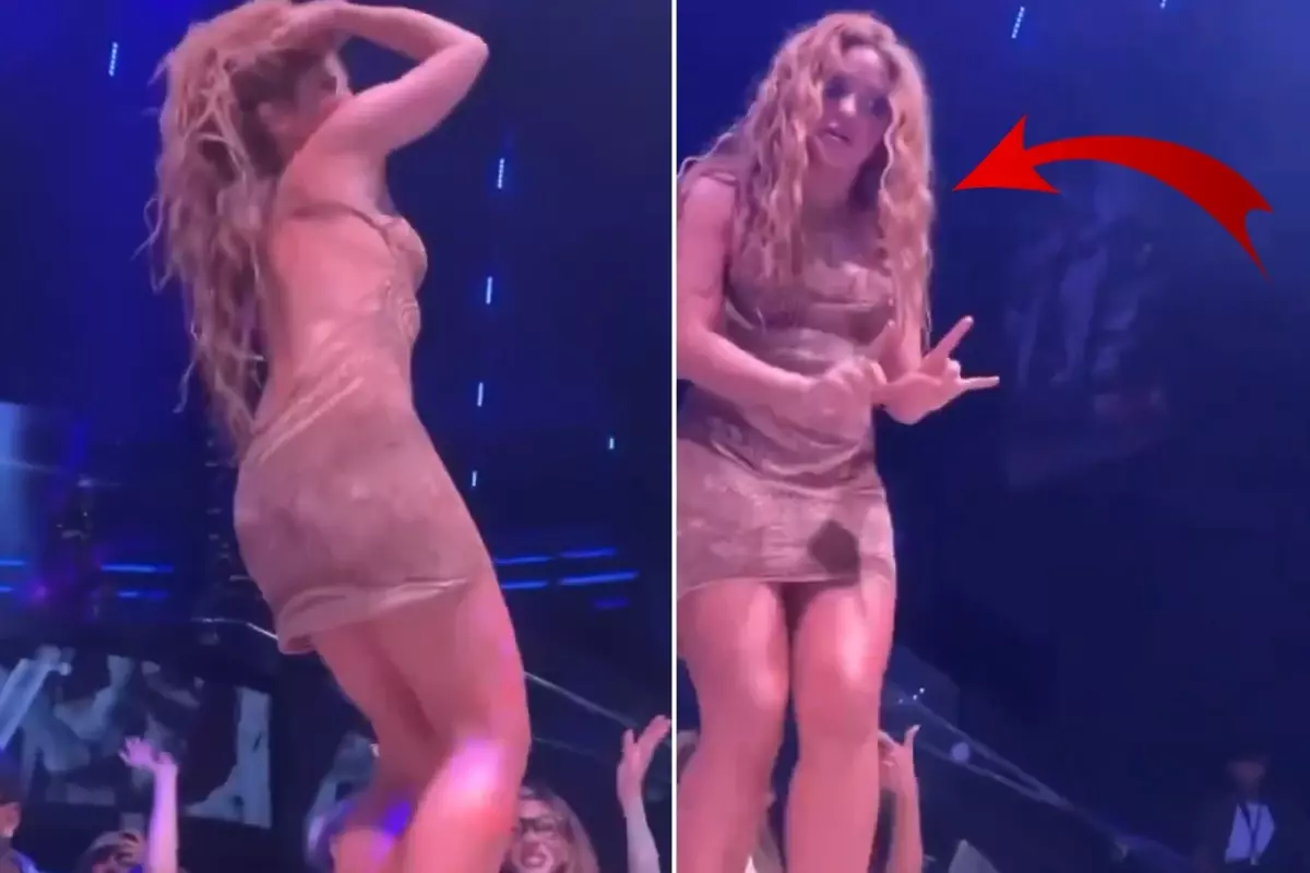 Shakira\'yı küplere bindiren hareket: Seni görüyorum